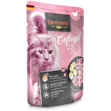 Leonardo Poultry + Egg Adult Cat Wet Food Pouch 85g