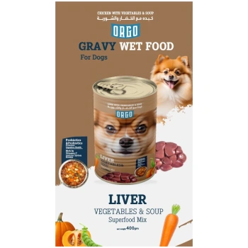 Orgo Can Food For Dog Liver With Veg & Soup 400 GM