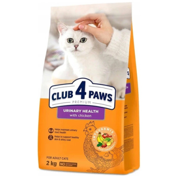 Club 4 Paws Cat Dry Food For Adult Urinary 2kg