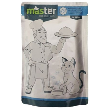 Master Cat Wet Food Adult with fish - Pouch 80 g