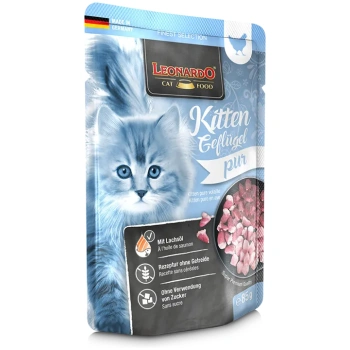 Leonardo Wet Food with Poultry & Innards for Kittens 85g