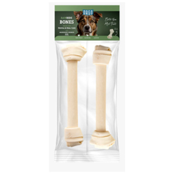 Orgo Rawhide Bones For Dog Dental Oral Care 2 PC XXL