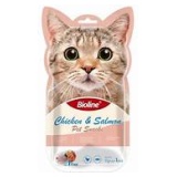 Bioline Cat Treats Chicken & Salmon 5x15gm