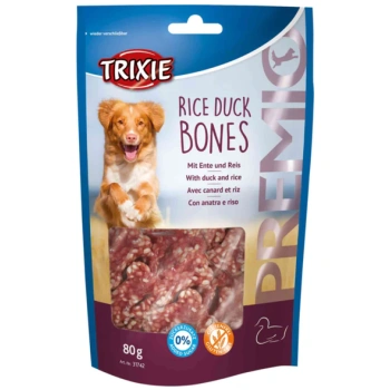 Trixie Bone Dog Treats with Rice & Duck 80 gr