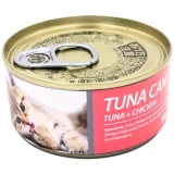 [6970117123180] Bioline Cat Tuna Can 85g -Min Order 24 pcs (24 Cans – Box)[Flavor – Tuna + Chicken]