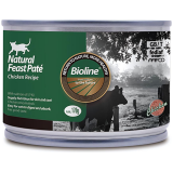 [6970117125825] Bioline Natural Feast Pate Cat Can Chicken Recipe 170g