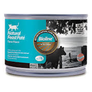 Bioline Natural Feast Pate Cat Can Tuna Flavor 170g
